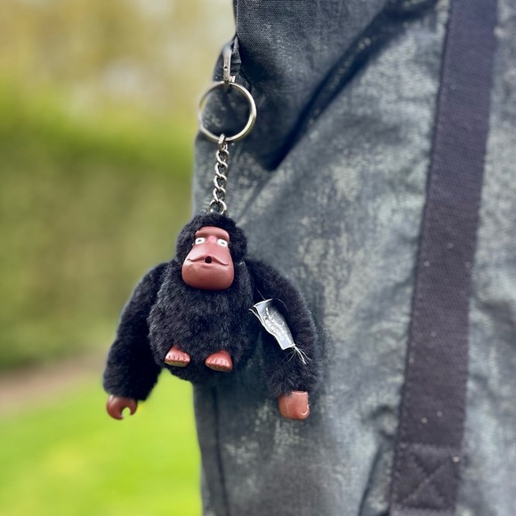 Kipling Black Shiny Tote - Picture 3 of 6